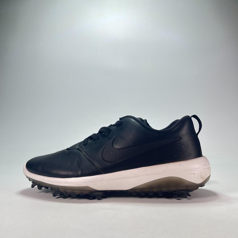 Nike Roshe G Tour Black White Waterproof Low Top Golf Shoes AR5580-001 Mens Sz 9 - Picture 3 of 9